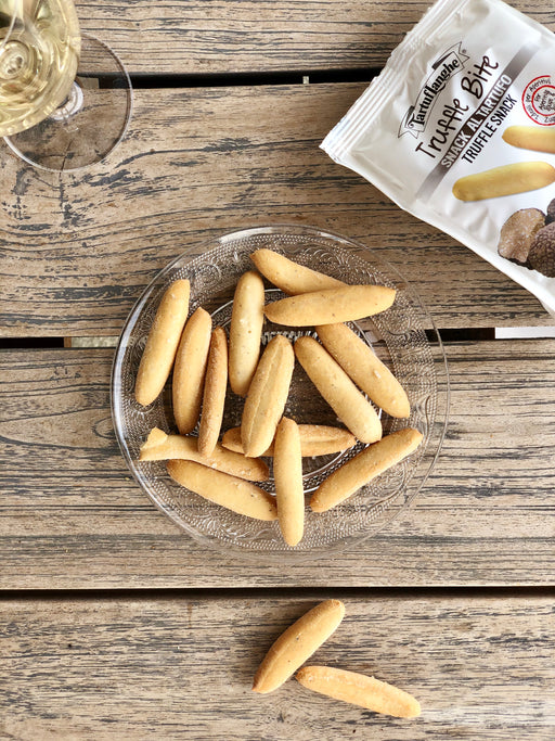 TRUFFLE BITE: mini grissini breadsticks with truffle  3.53 oz - TARTUFLANGHE USA