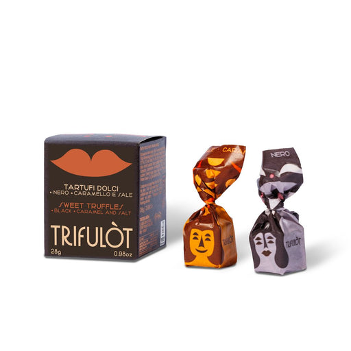 We take our gourmet salted caramel truffles and then pair them with delicious dark chocolate, these decadent delights are the perfect combination of sweet and savory.