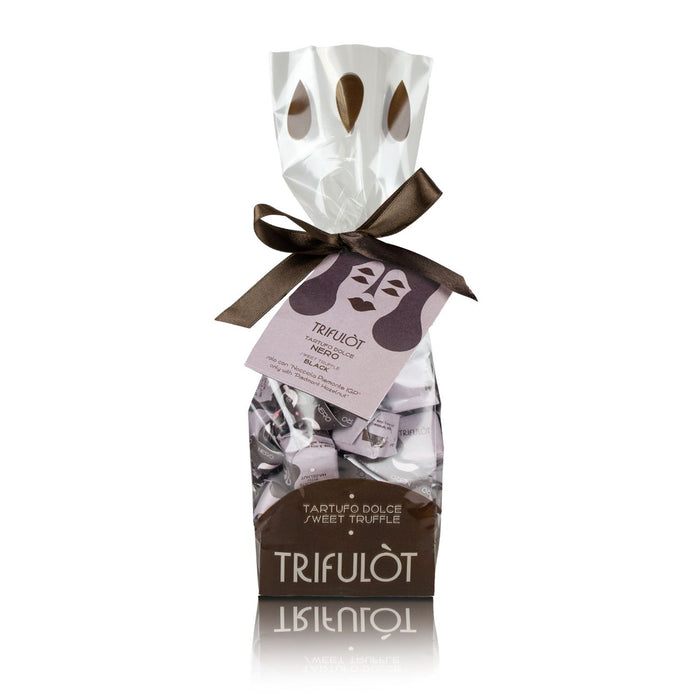 Savor the bold, rich flavor of TartufLanghe Dark Chocolate Sweet Truffles, expertly crafted with premium dark chocolate and Piedmontese hazelnuts. Each bite delivers a perfect balance of intense cocoa and the crunchy, nutty goodness of hazelnuts. These gourmet truffles are the perfect indulgence for dark chocolate lovers who crave sophistication and depth.