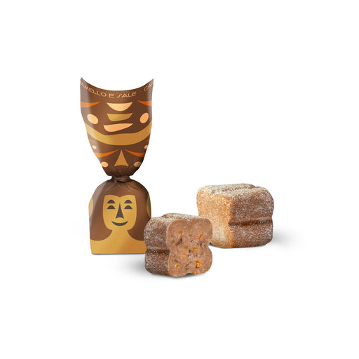 Indulge in the exquisite taste of TartufLanghe Trifulot Salted Caramel Truffles. These gourmet chocolate truffles combine smooth caramel with a hint of sea salt, creating a perfectly balanced bite of sweetness and richness. Each truffle is finely crafted and individually wrapped, making them ideal for gifting, entertaining, or savoring on your own. Elevate your moments with the luxurious flavor of TartufLanghe truffles.