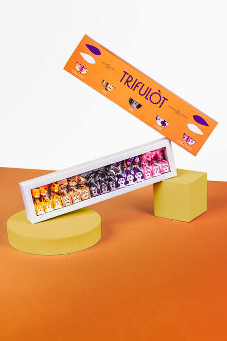 A decadent assortment of gourmet sweet truffles, expertly crafted to delight your taste buds. Perfect for sharing, gifting, or personal indulgence.