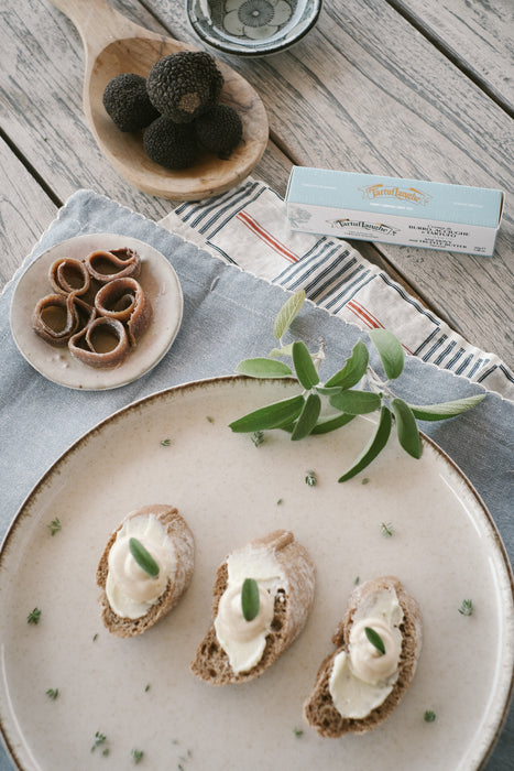 ANCHOVY and TRUFFLE BUTTER Spread in tube 1.06 oz - Tartflanghe USA
