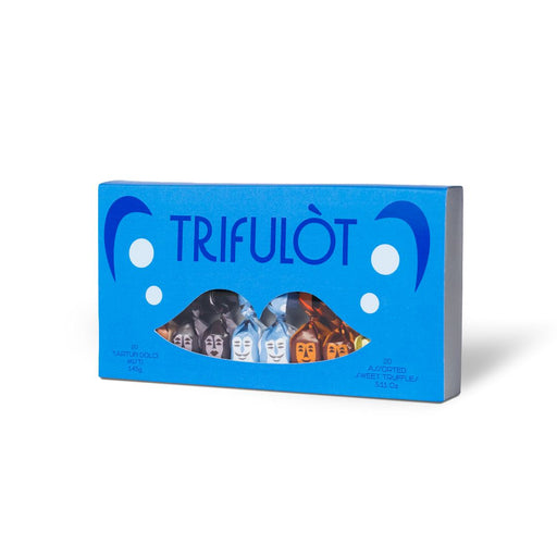 An exquisite mix of sweet Trifulot truffles, blending tradition and innovation for the ultimate chocolate lover’s treat.